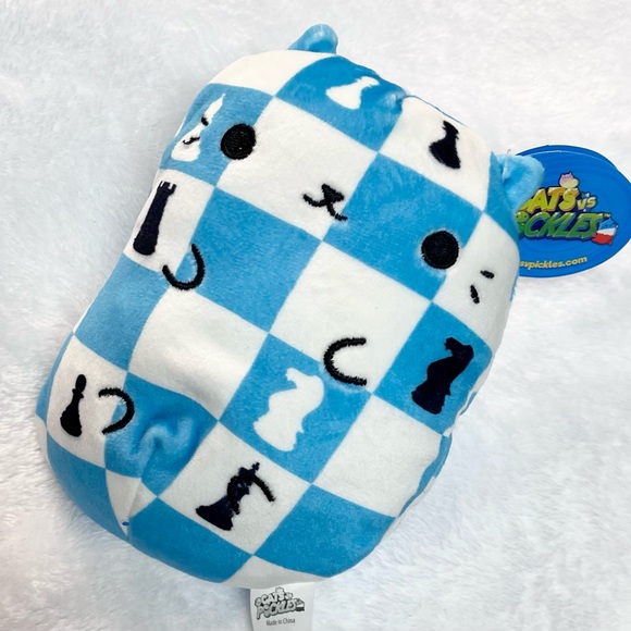 6” Rookie CvP Cat Bean Bag Plush 6” Cats vs Pickles Plush CVP Chonks 066 Beanie - Picture 4 of 4